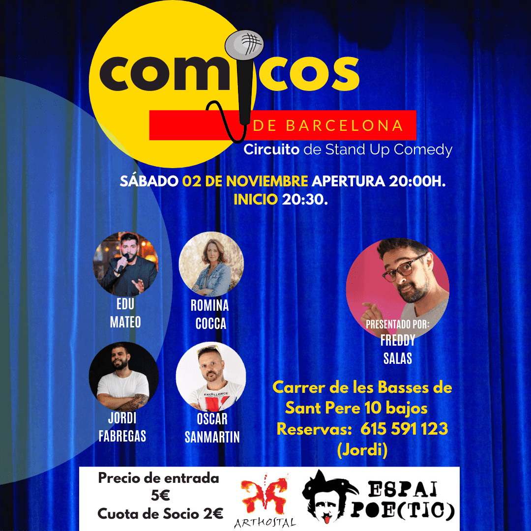 Cómicos de Barcelona 02-11-19