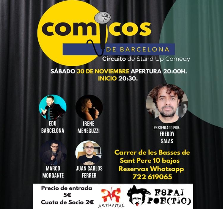Cómicos de Barcelona 30-11-19