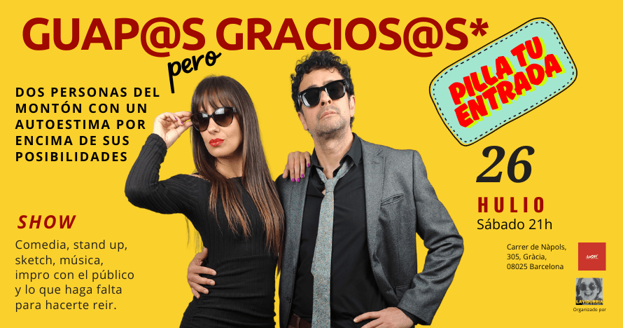 Guapos pero graciosos